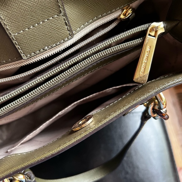 Leather Satchel Michael Kors - Picture 5 of 6